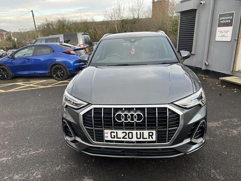 Begagnad Audi Q3 S-Line 150 HK (110 kW) 2020 Grå SUV