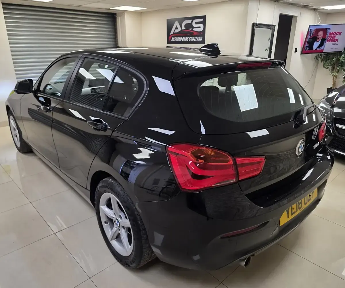 Used BMW 118 Exclusive 150 HP (110 kW) 2018 Black Hatchback