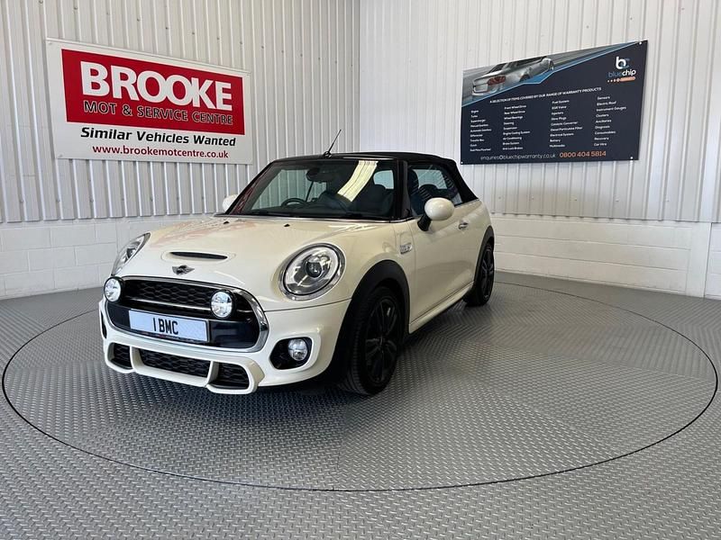 Used Mini John Cooper Works Cabriolet 2017 White Cabriolet