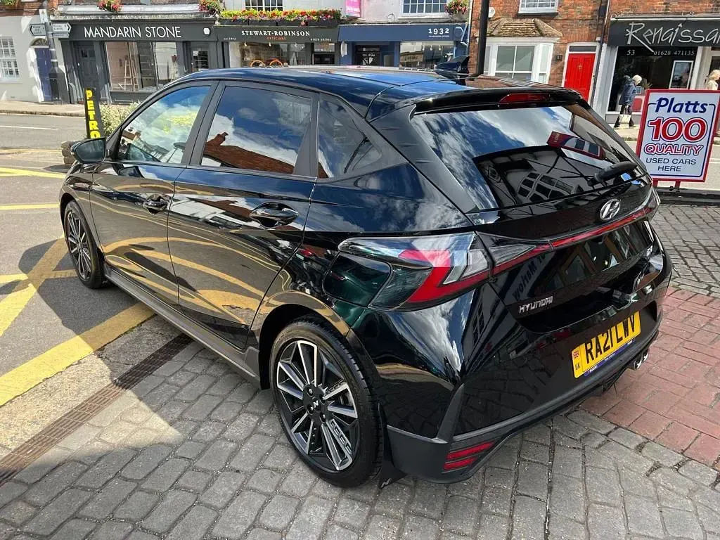 Used Hyundai i20 N Line 2021 Black Hatchback