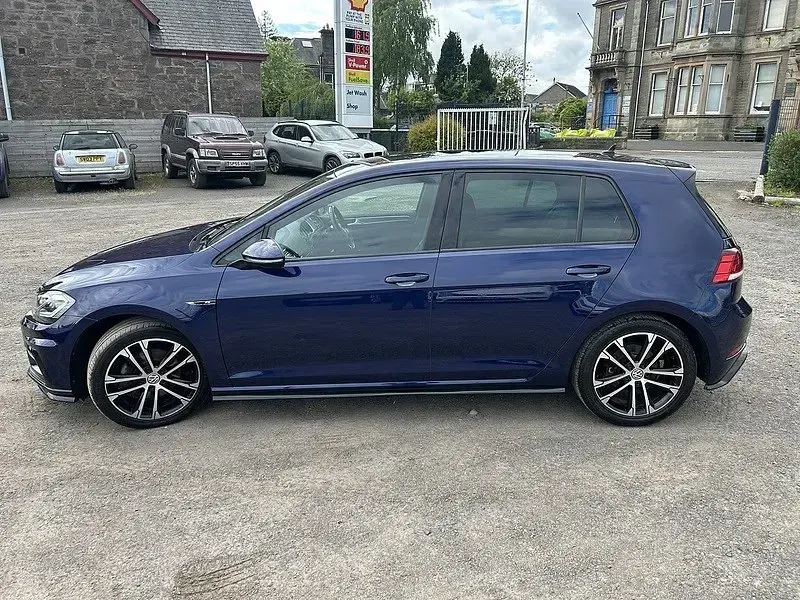 Używany VW Golf VII R-line Edition 2020 Niebieski Hatchback