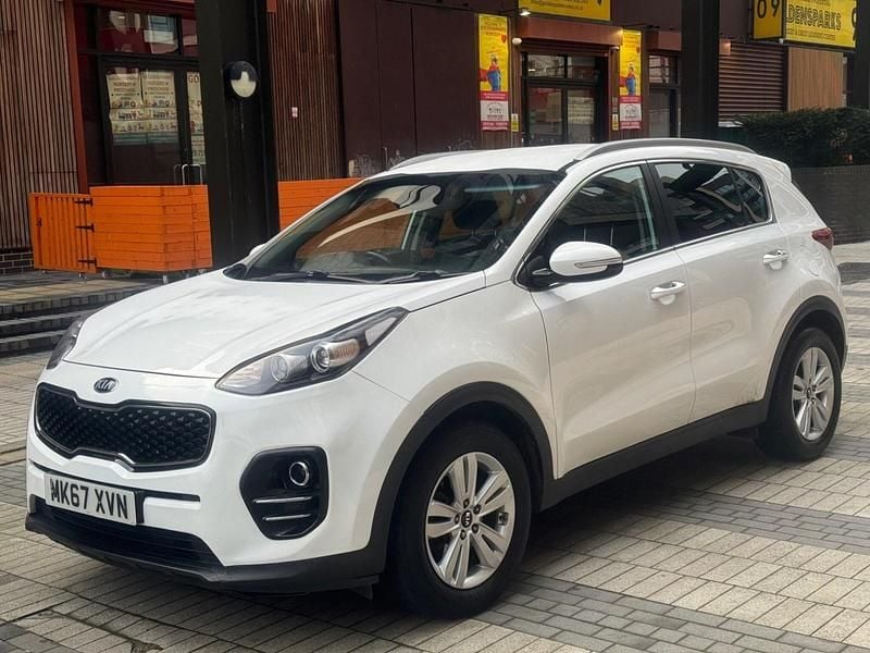 Begagnad Kia Sportage 2017 Vit SUV