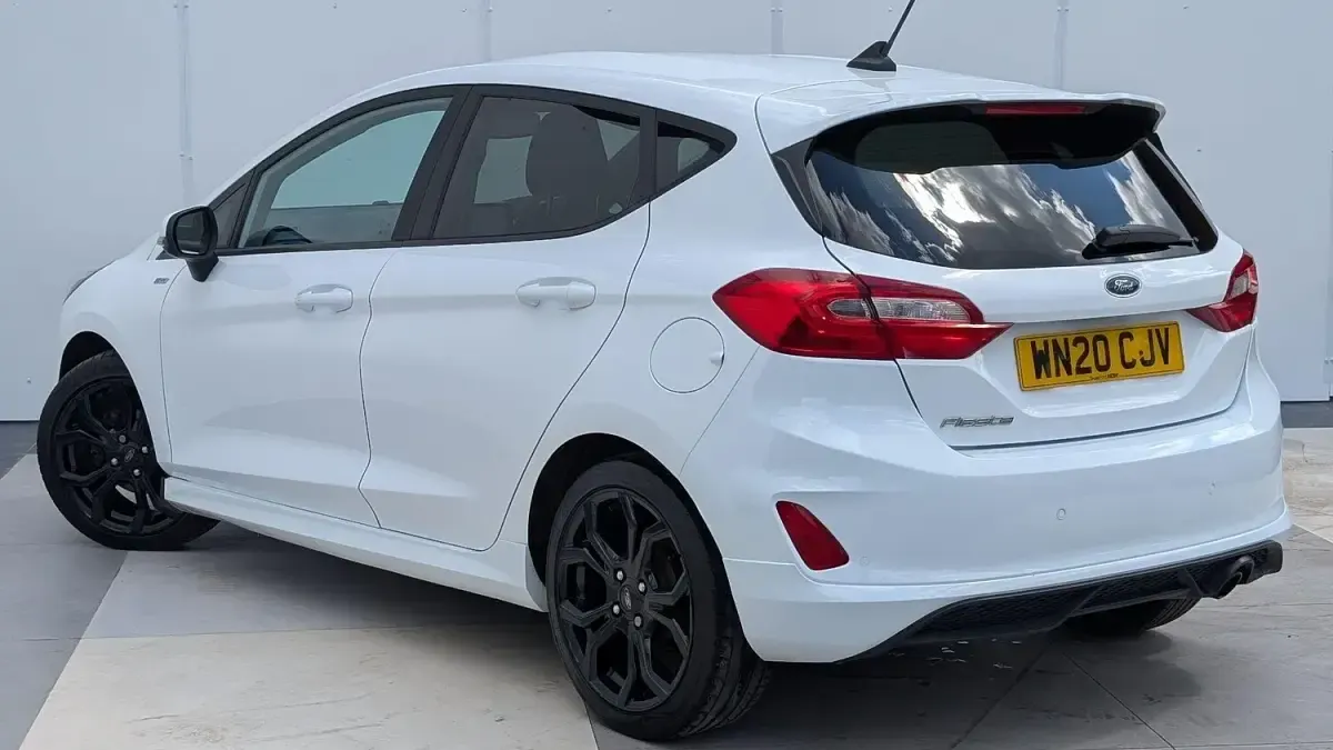 Used Ford Fiesta ST-Line 95 HP (69 kW) 2020 White Hatchback