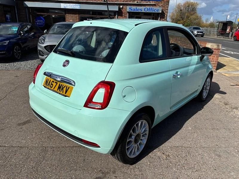 Used Fiat 500 Pop Star 69 HP (50 kW) 2017 Green Hatchback
