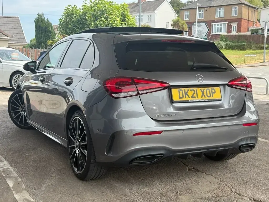 Used Mercedes A200 Exclusive 2021 Grey Hatchback