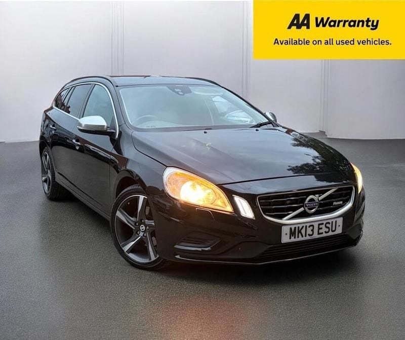 Black Used 2013 Volvo V60 R-Design Estate | £5,650 (Fair price) - Image 1/3