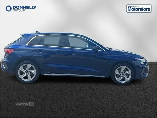 Used Audi A3 e-tron S-Line 2022 Blue Hatchback