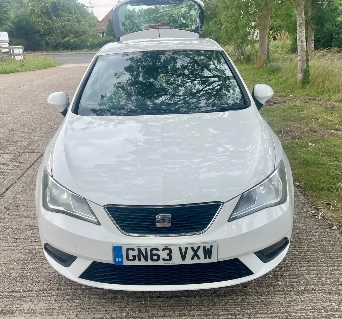Used Seat Ibiza 85 HP (62 kW) 2014 White Hatchback