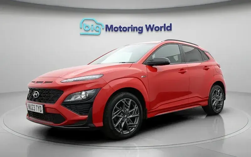 Used Hyundai Kona N Line 120 HP (88 kW) 2022 Red SUV