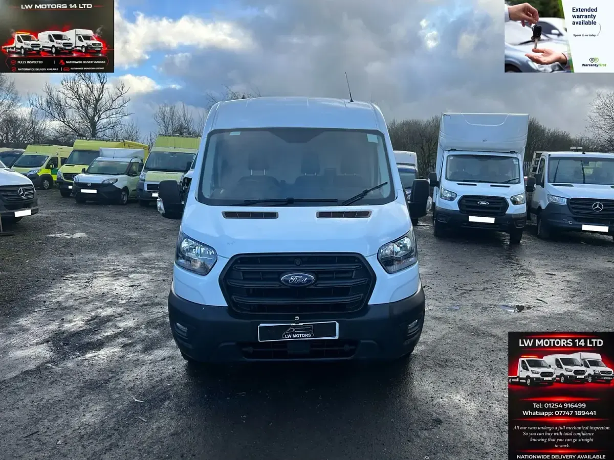 Used Ford Transit 130 HP (95 kW) 2024 White Van