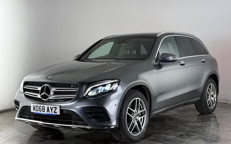 Used Mercedes GLC220 AMG Line Premium 170 HP (125 kW) 2018 Grey Estate