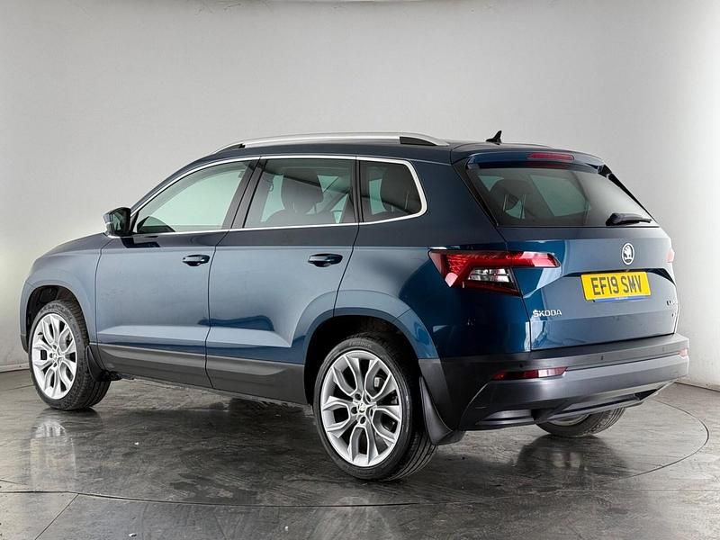 Used Skoda Karoq 150 HP (110 kW) 2018 Blue SUV