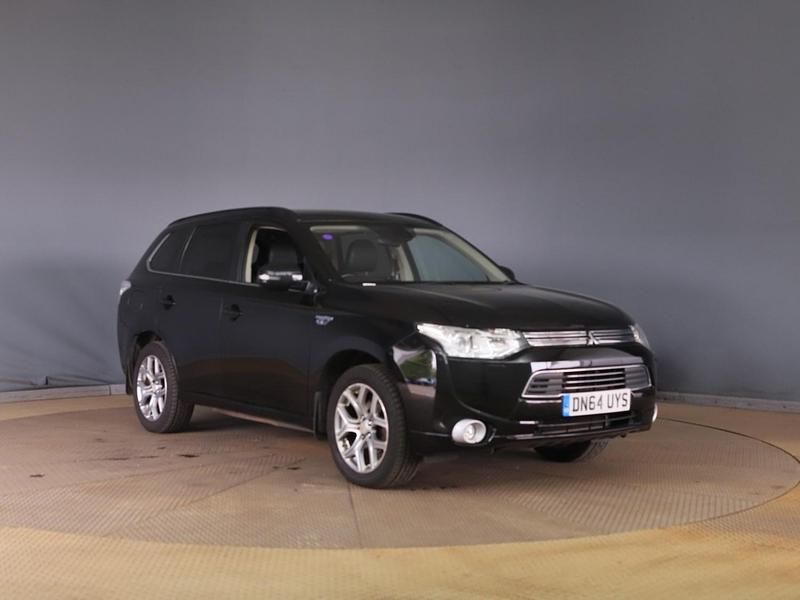 Black Used 2014 Mitsubishi Outlander P-HEV Estate | £5,690 (Fair price) - Image 1/4