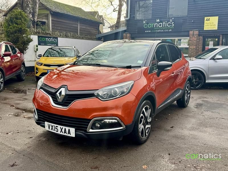 Orange/black Used 2015 Renault Captur Dynamique SUV | £7,450 (Fair price) - Image 1/4