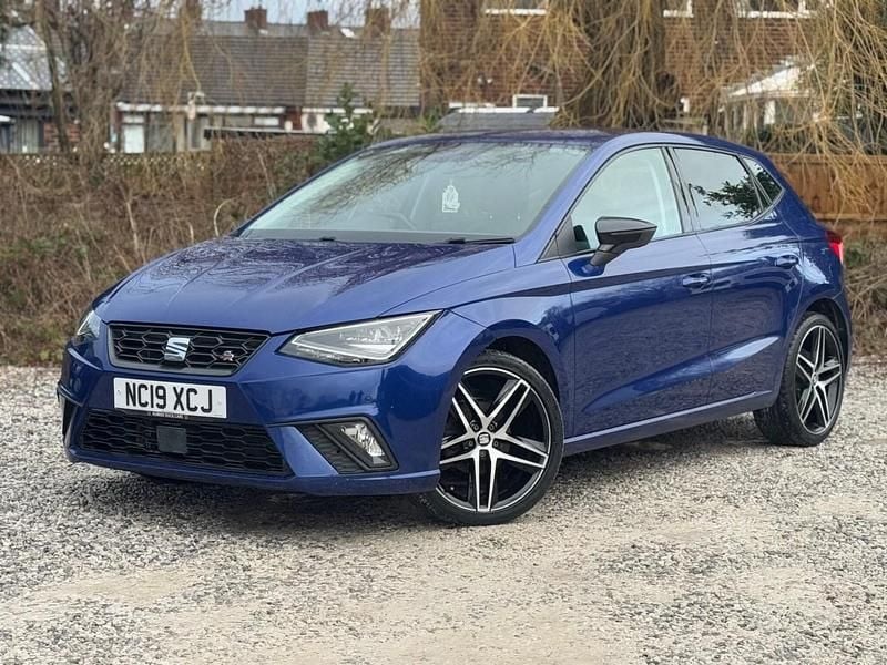 Used Seat Ibiza FR Sport 95 HP (69 kW) 2019 Blue Hatchback