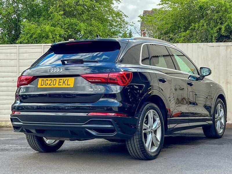 Second-hand Audi Q3 S-Line 150 CP (110 kW) 2020 Negru SUV
