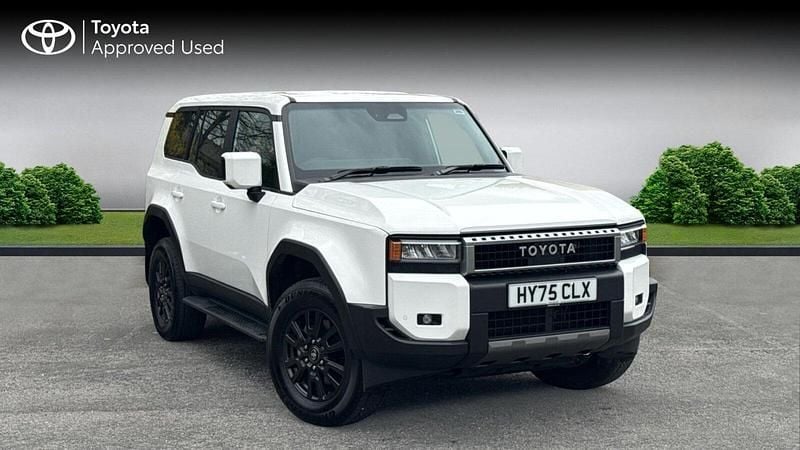 Used Toyota Land Cruiser 205 HP (150 kW) 2025 White Van