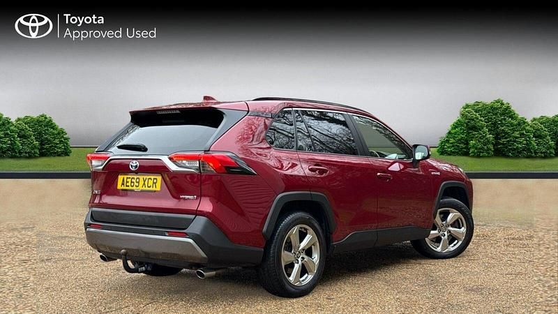 Used Toyota RAV4 Hybrid Design 222 HP (163 kW) 2019 Tokyo red SUV