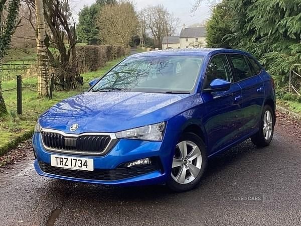 Used Skoda Scala SE 2022 Blue Hatchback