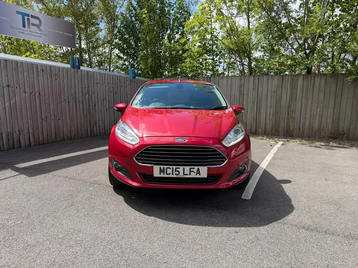 Used Ford Fiesta Titanium 2015 Red Hatchback