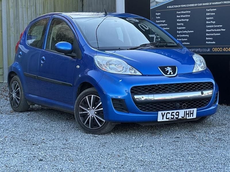 Used Peugeot 107 68 HP (50 kW) 2010 Blue Hatchback