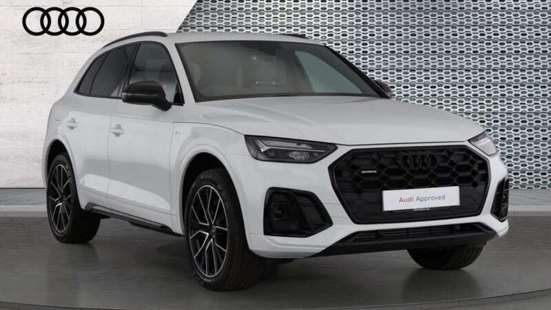 White Used 2024 Audi Q5 Black Edition SUV | £43,749 (A bit pricey) - Image 1/4