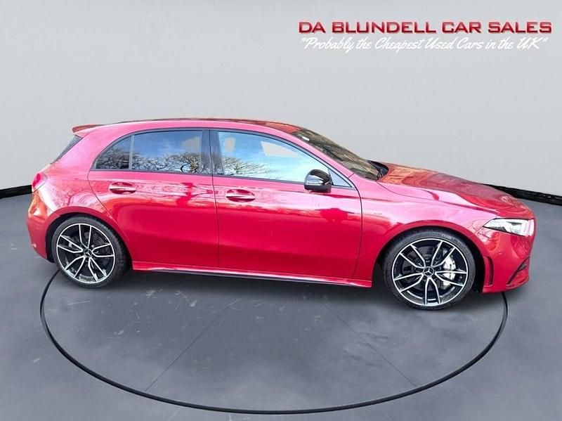 Used Mercedes A35 AMG Premium 2022 Red Hatchback