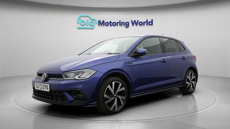 Used VW Polo R-line 2023 Blue Hatchback