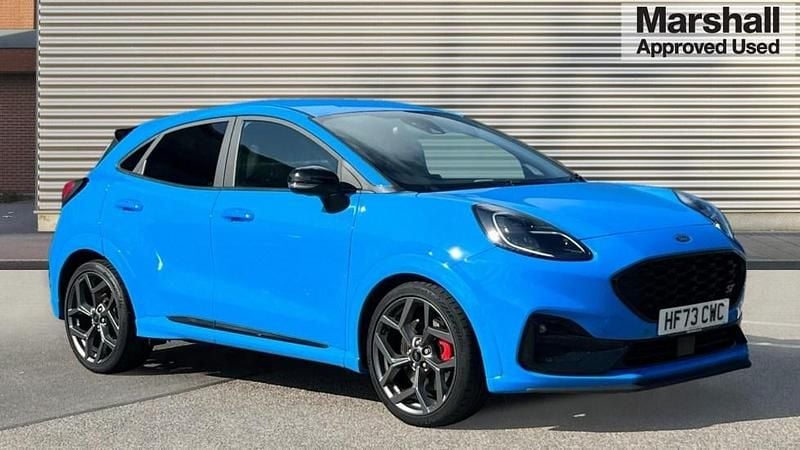 Blue Used 2023 Ford Puma Gen-E ST Hatchback | £21,766 - Image 1/4