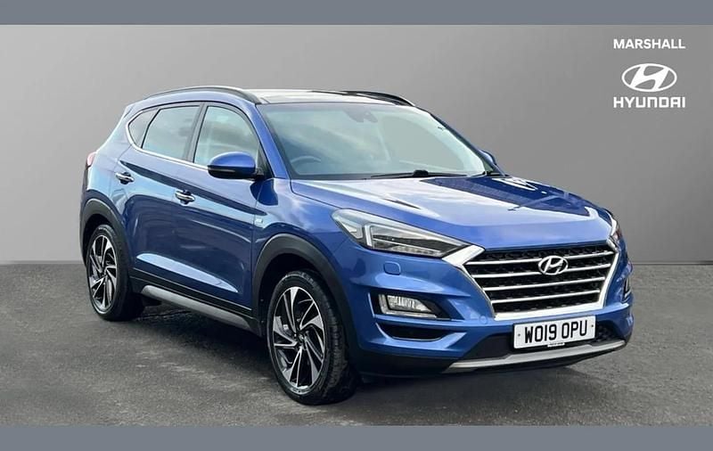 Used Hyundai Tucson Premium SE 136 HP (100 kW) 2019 Blue SUV