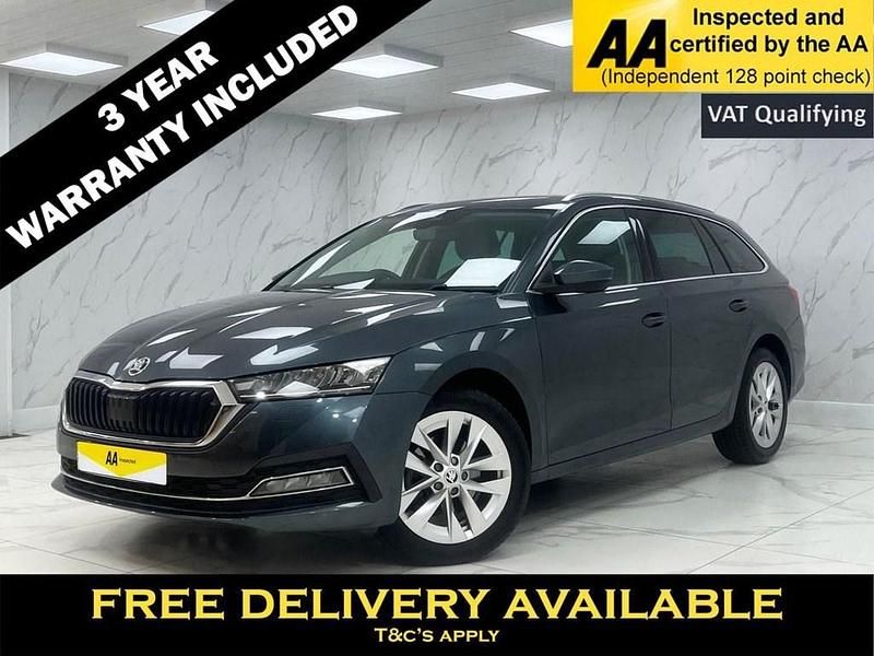 Grey Used 2021 Skoda Octavia SE L Estate | £13,595 (Fair price) - Image 1/2