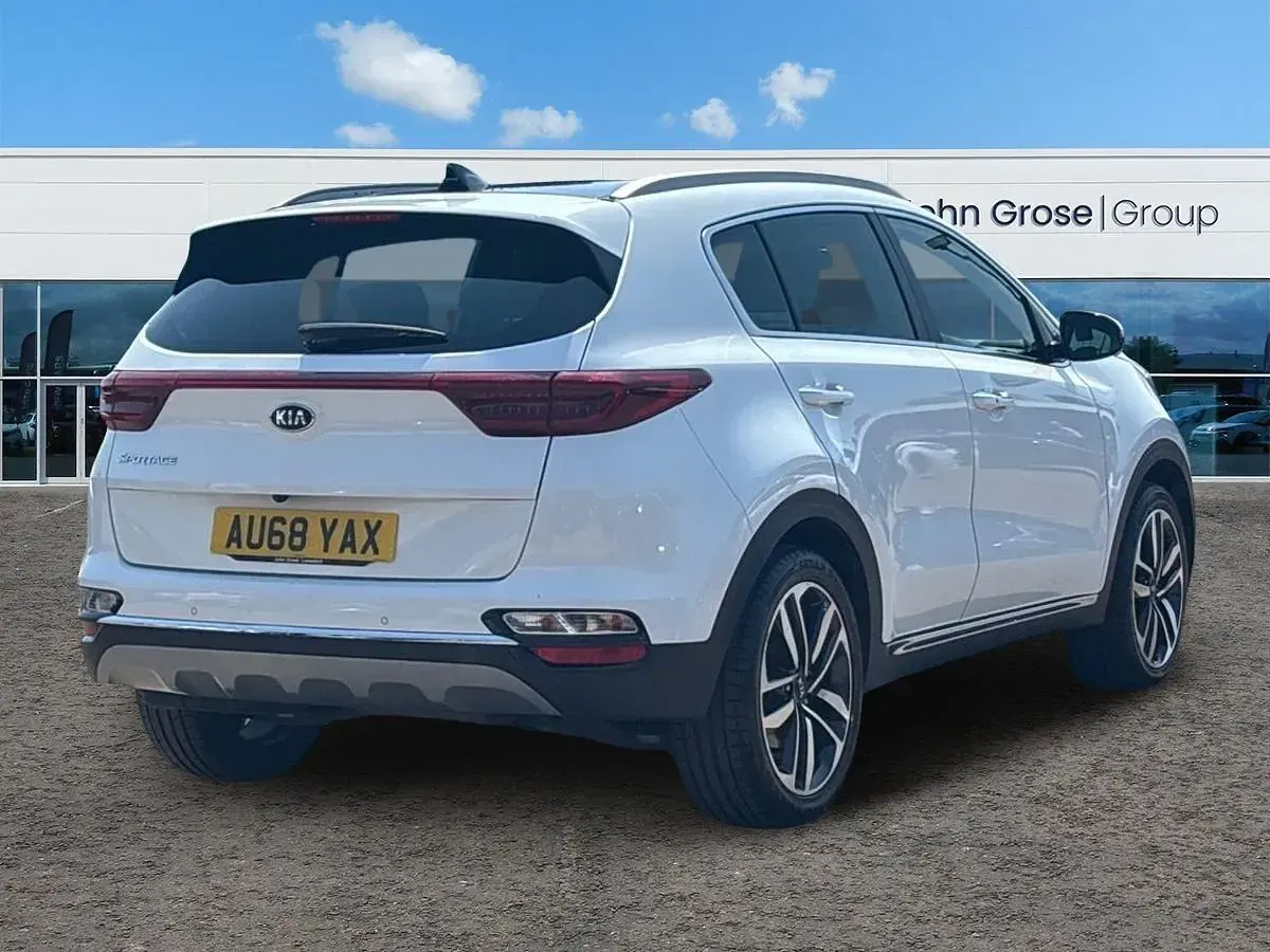 Used Kia Sportage 136 HP (100 kW) 2018 White SUV