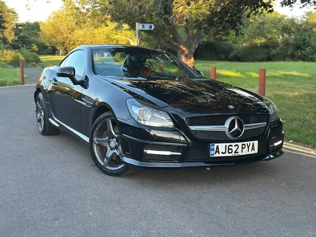 Used Mercedes SLK350 AMG 2012 Black Cabriolet