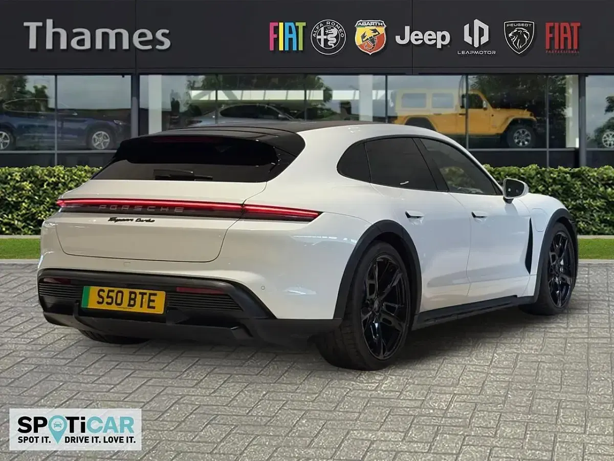 Used Porsche Taycan Performance Package 493 kW (671 HP) 2022 Blue Estate