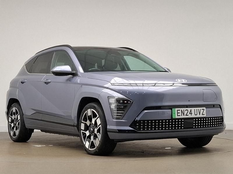 Blue Used 2024 Hyundai Kona Ultimate SUV | £26,998 (Expensive) - Image 1/4