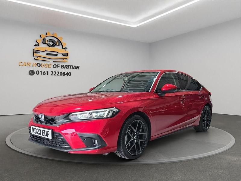 Red Used 2023 Honda Civic Advance Hatchback | £21,950 - Image 1/4