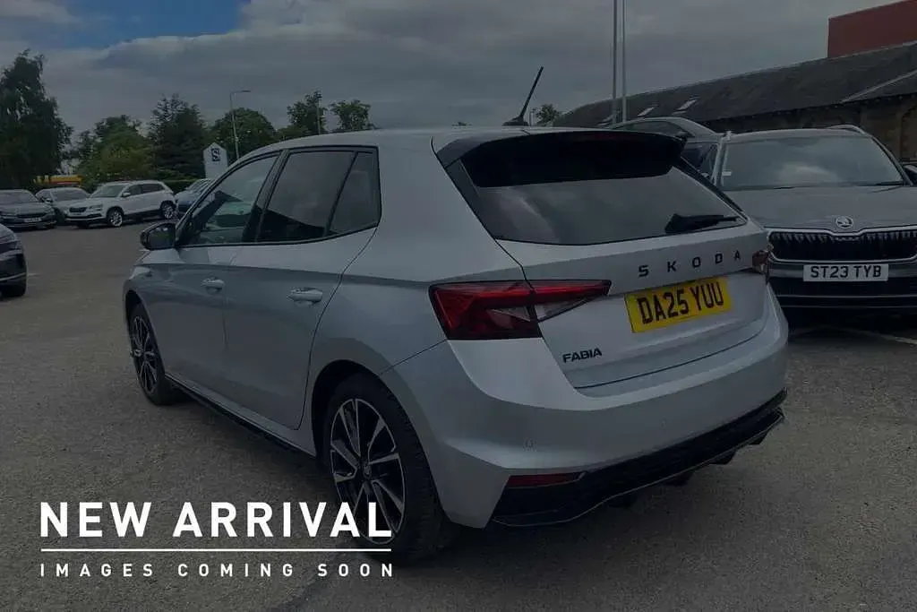Used Skoda Fabia Monte Carlo 113 HP (83 kW) 2025 Brilliant silver metallic Hatchback