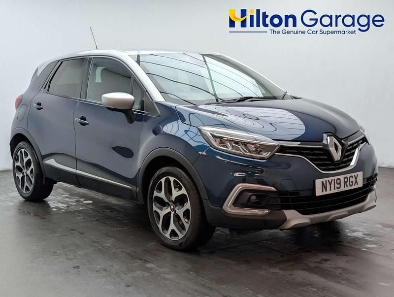 Used Renault Captur GT-Line 2019 Blue and silver SUV