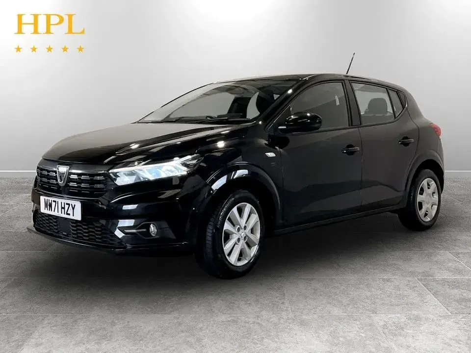 Używany Dacia Sandero Comfort 100 KM (73 kW) 2021 Czarny Hatchback