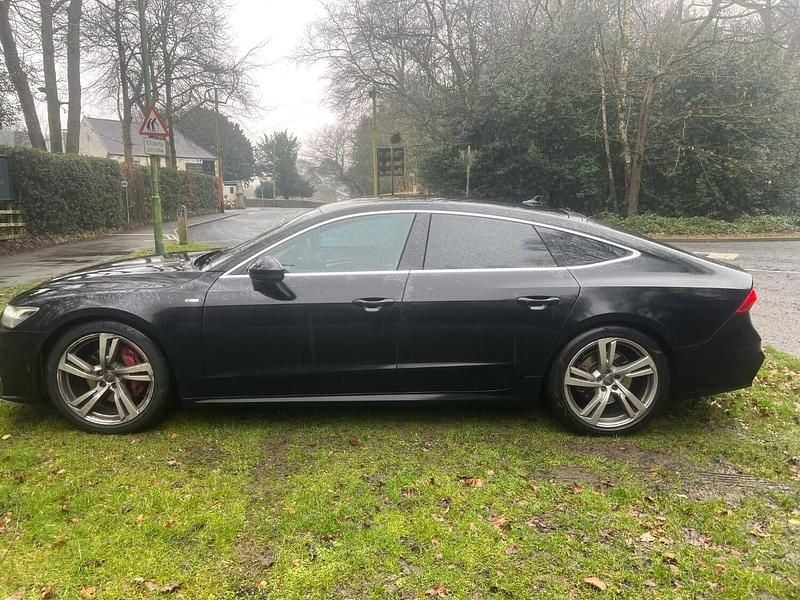 Used Audi A7 S-Line 2019 Black Hatchback