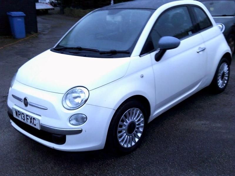 Used Fiat 500 Lounge 2013 White Hatchback