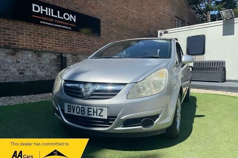 Silver Used 2008 Vauxhall Corsa Hatchback | £1,295 (Fair price) - Image 1/1