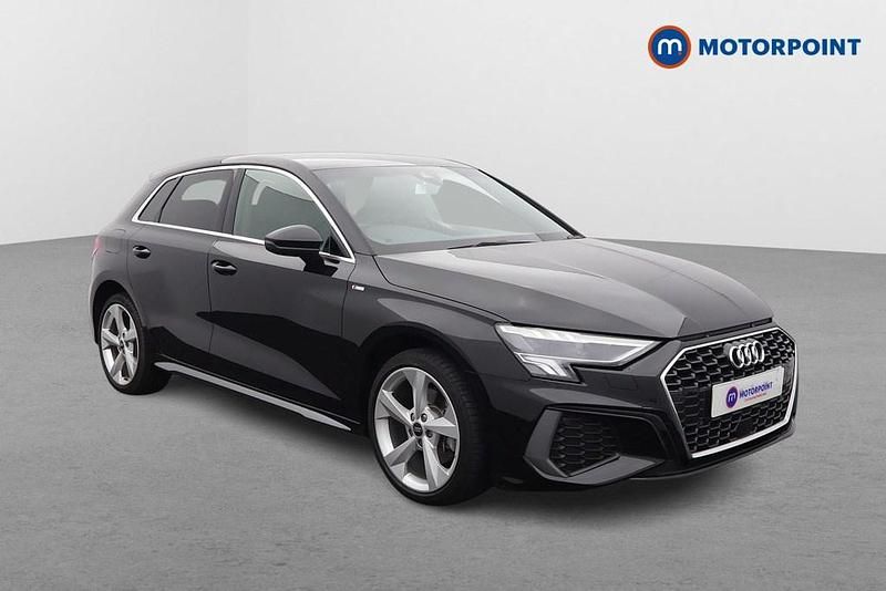 Used Audi A3 e-tron S-Line 2024 Black Hatchback