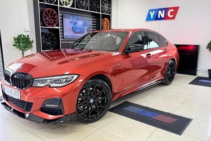 Used BMW 330e M Sport 2019 Orange Sedan
