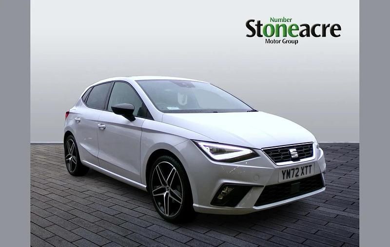 Used Seat Ibiza FR 110 HP (80 kW) 2023 White Hatchback