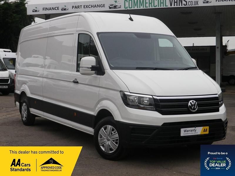 White Used 2023 VW Crafter Trendline Van | £29,995 (A bit pricey) - Image 1/2
