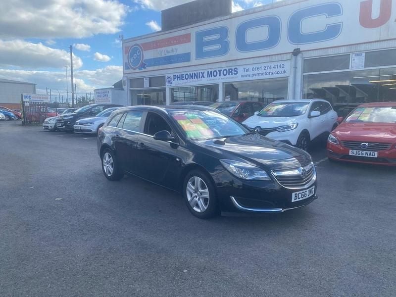 Black Used 2017 Vauxhall Insignia Design Edition Estate | £4,995 (Good price) - Image 1/4