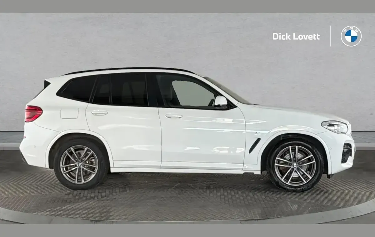 Used BMW X3 M Sport 292 HP (214 kW) 2020 White SUV