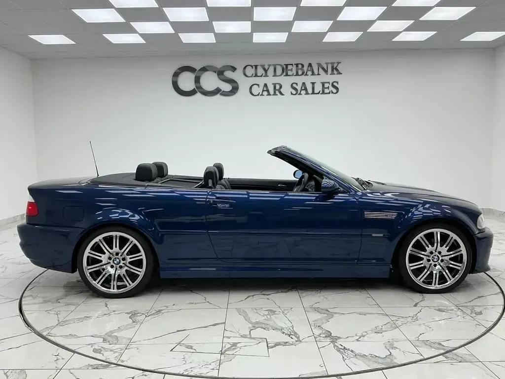 Used BMW M3 Cabriolet 343 HP (252 kW) 2003 Blue Cabriolet