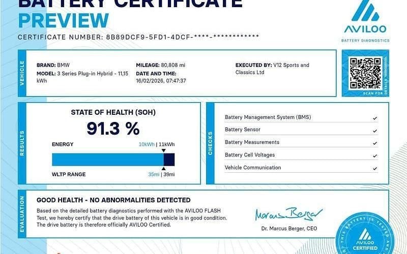 Used BMW 330e M Sport 292 HP (214 kW) 2022 Grey Estate